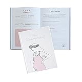 Odernichtoderdoch® Tagebuch 'Meine Schwangerschaft' - Schwangerschaftstagebuch für persönliche Erinnerungen - Hardcover - 17,4 x 24,4 cm