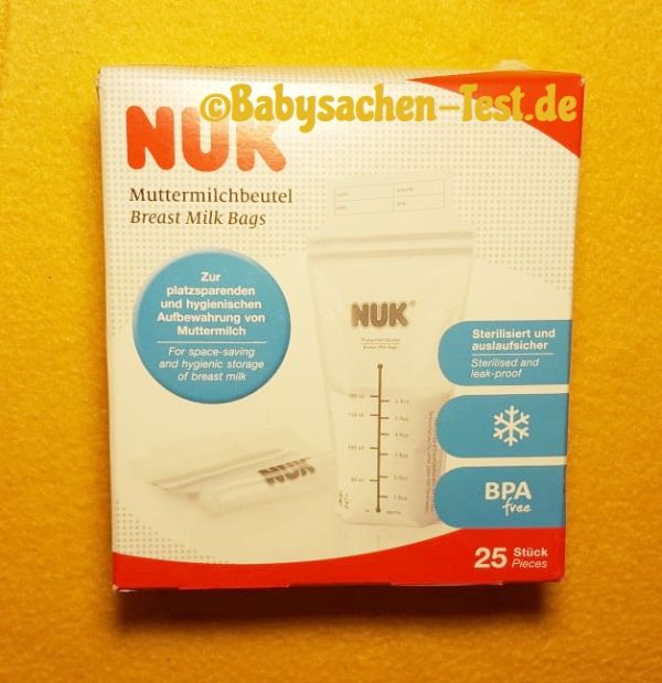 NUK Muttermilchbeutel Test & Vergleich